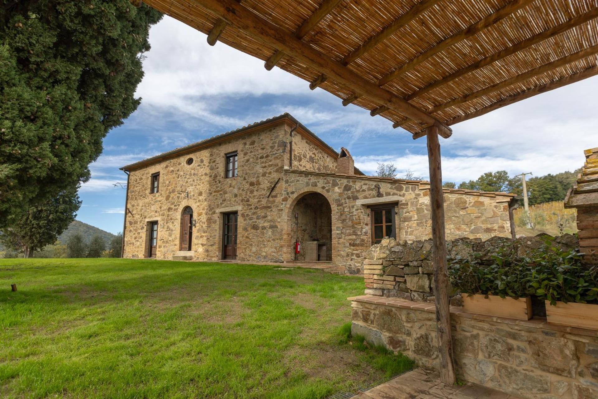 Agriturismo Le Macioche Villa Montalcino Esterno foto